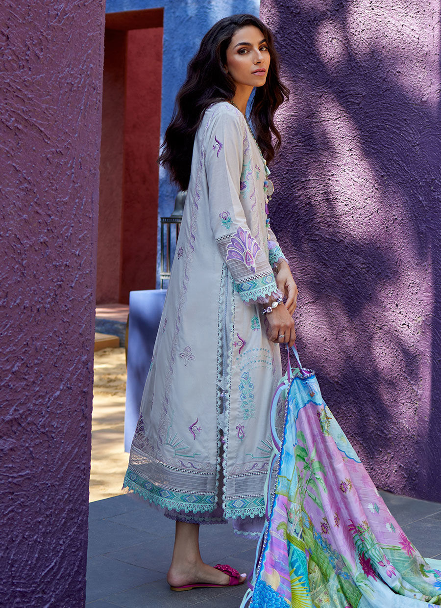 Farah Talib Aziz | Suay Lawn 24 | ZOELLA GREY by Farah Talib Aziz - House of Maryam