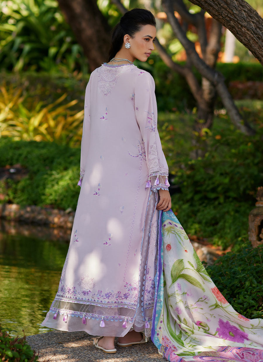 Farah Talib Aziz | Suay Lawn 24 | IZUMI PINK by Designer Farah Talib Aziz - House of Maryam - Pakistani Designer Ethnic Wear in {{ shop.shopifyCountryName }}