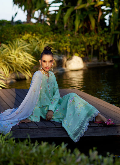 Farah Talib Aziz | Suay Lawn 24 | MISORA MINT -  Farah Talib Aziz Luxury - Original Designer Dress - House of Maryam