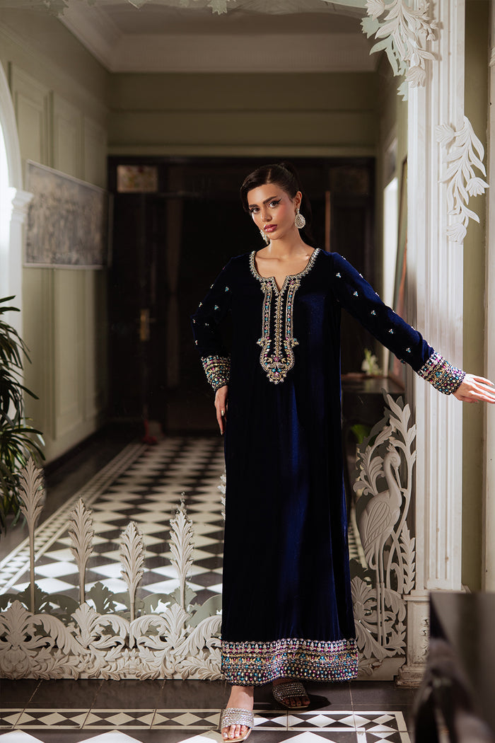 Saira Rizwan | Velvet Pret 25 | ZEHRA-SRVP25-01