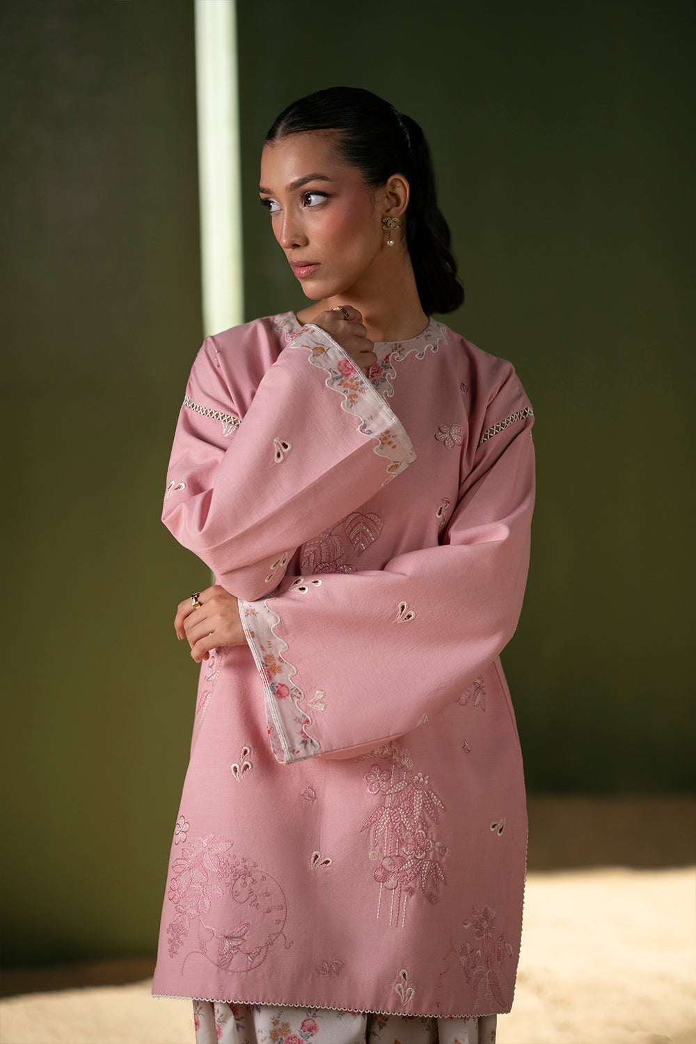 Saira Rizwan | Joolie Co ords | JOOLIE PINK - JBP25-08 -  Saira Rizwan Ladies Clothes - Original Designer Dress - House of Maryam