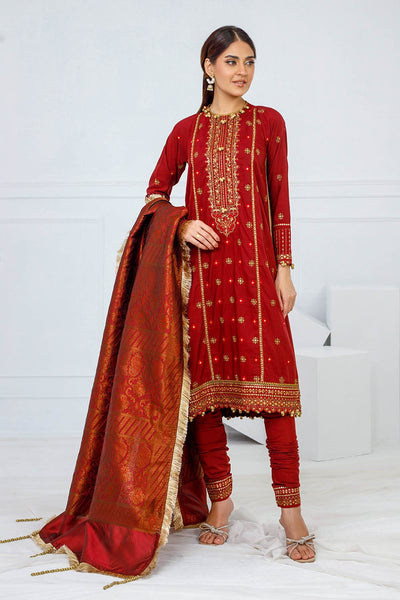 Gul Ahmed | Festive Eid 25 | FE-52075 -  Gul Ahmed Ladies Clothes - Original Designer Dress - House of Maryam