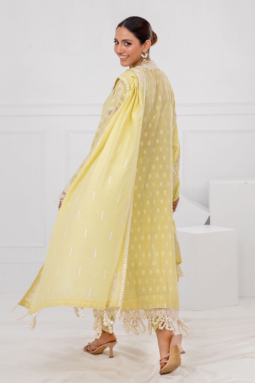 Gul Ahmed | Festive Eid 25 | FE-52080 -  Gul Ahmed Ladies Clothes - Original Designer Dress - House of Maryam