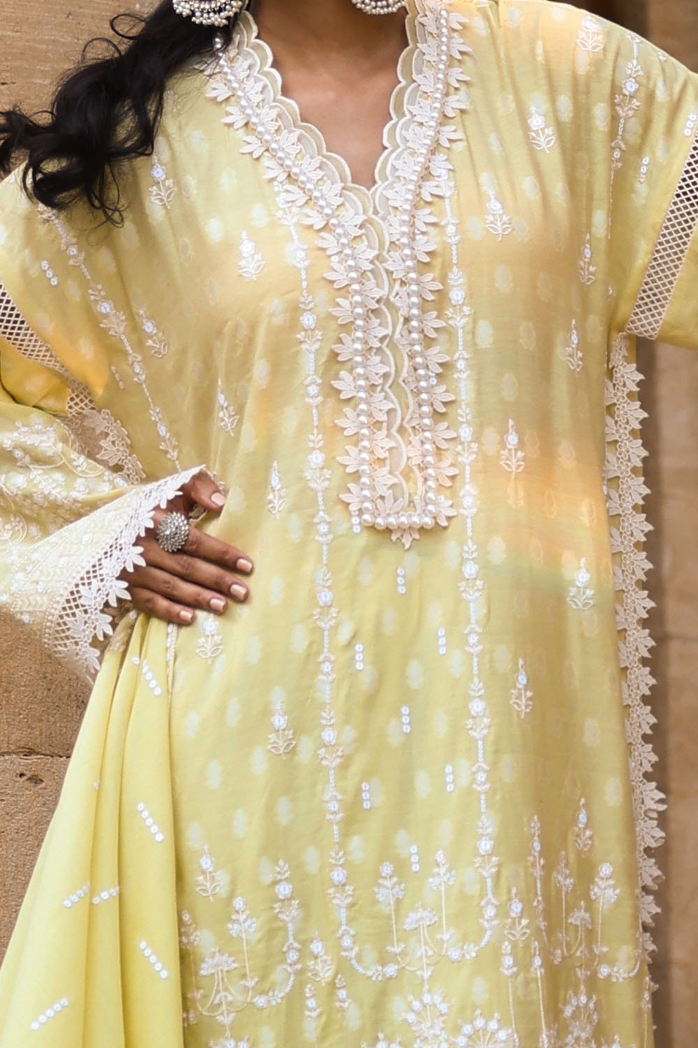 Gul Ahmed | Festive Eid 25 | FE-52080 -  Gul Ahmed Ladies Clothes - Original Designer Dress - House of Maryam