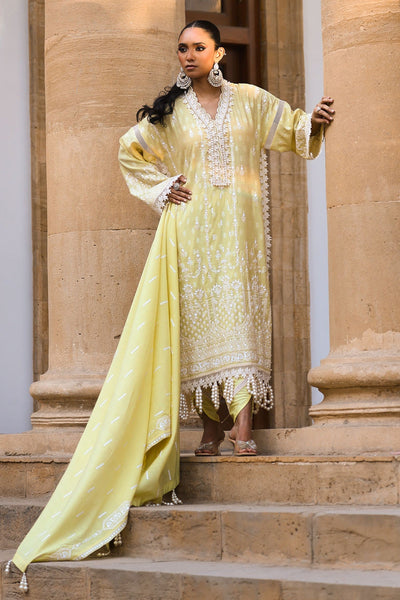 Gul Ahmed | Festive Eid 25 | FE-52080 -  Gul Ahmed Ladies Clothes - Original Designer Dress - House of Maryam