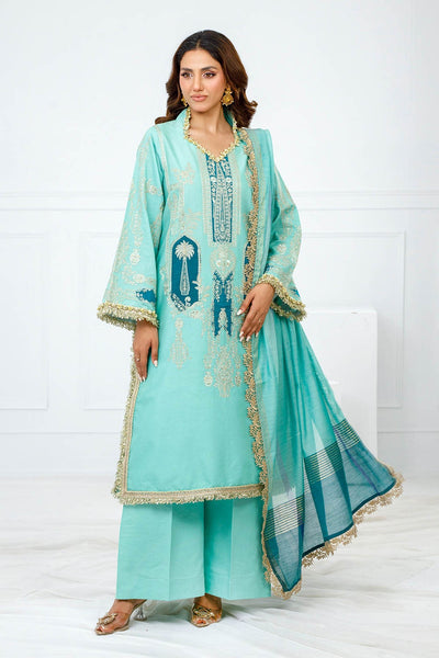 Gul Ahmed | Festive Eid 25 |  FE-52083 -  Gul Ahmed Ladies Clothes - Original Designer Dress - House of Maryam
