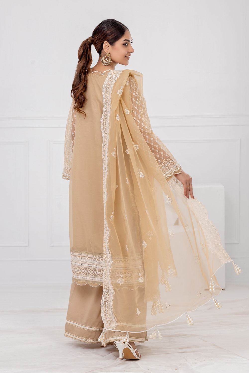 Gul Ahmed | Festive Eid 25 | FE-52087 -  Gul Ahmed Ladies Clothes - Original Designer Dress - House of Maryam