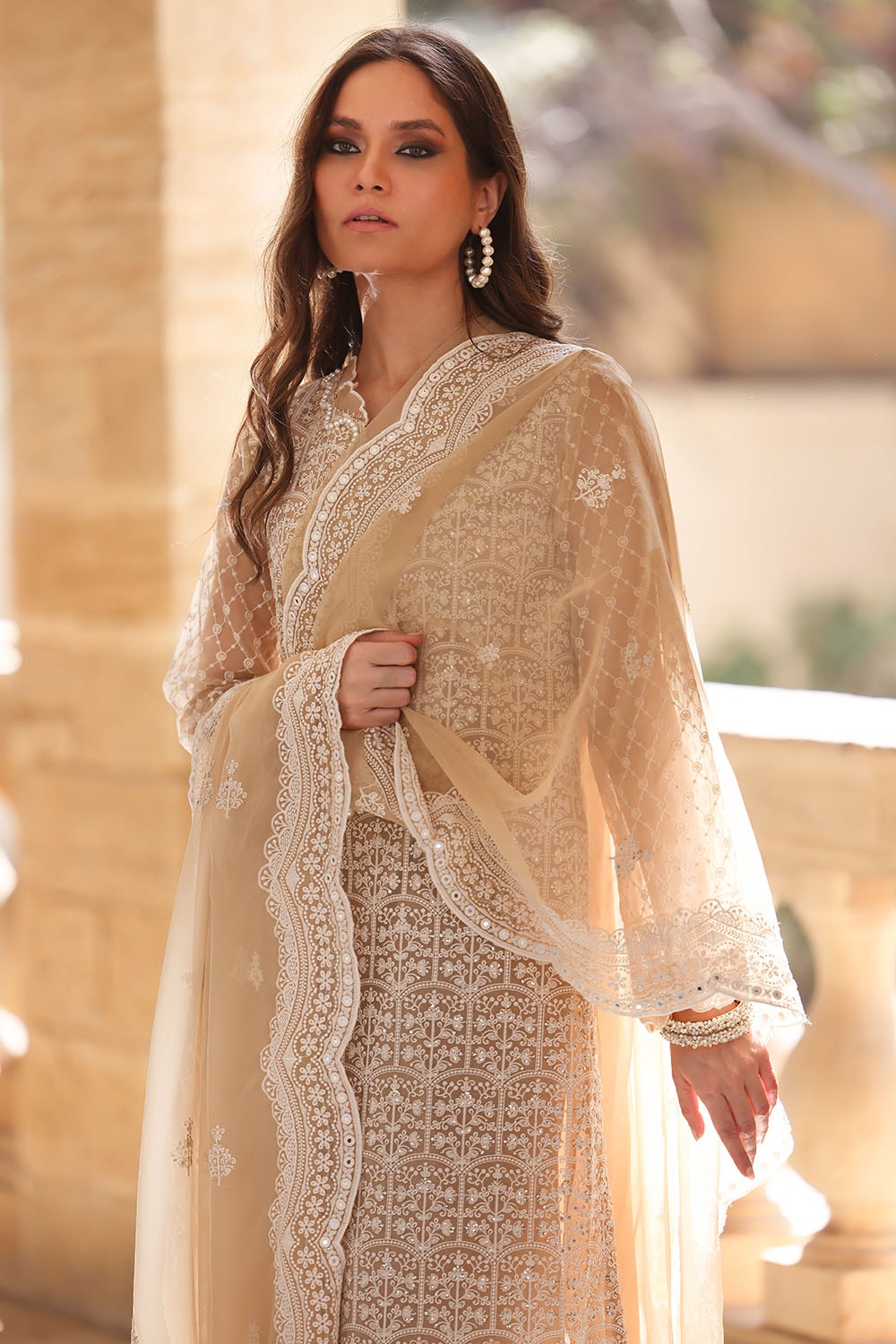 Gul Ahmed | Festive Eid 25 | FE-52087 -  Gul Ahmed Ladies Clothes - Original Designer Dress - House of Maryam