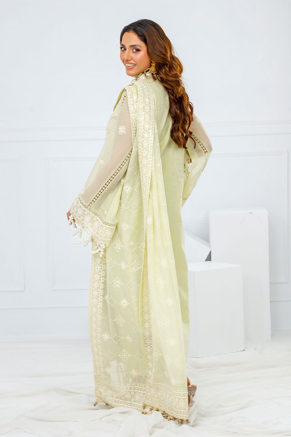 Gul Ahmed | Festive Eid 25 | FE-52089 -  Gul Ahmed Ladies Clothes - Original Designer Dress - House of Maryam