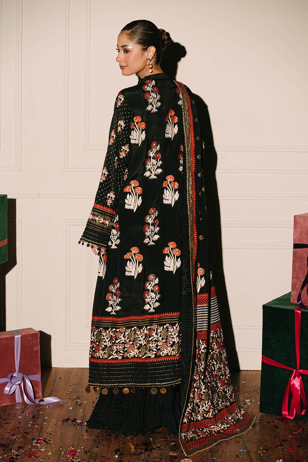 Gul Ahmed | Festive Eid 25 | FE-52091 -  Gul Ahmed Ladies Clothes - Original Designer Dress - House of Maryam
