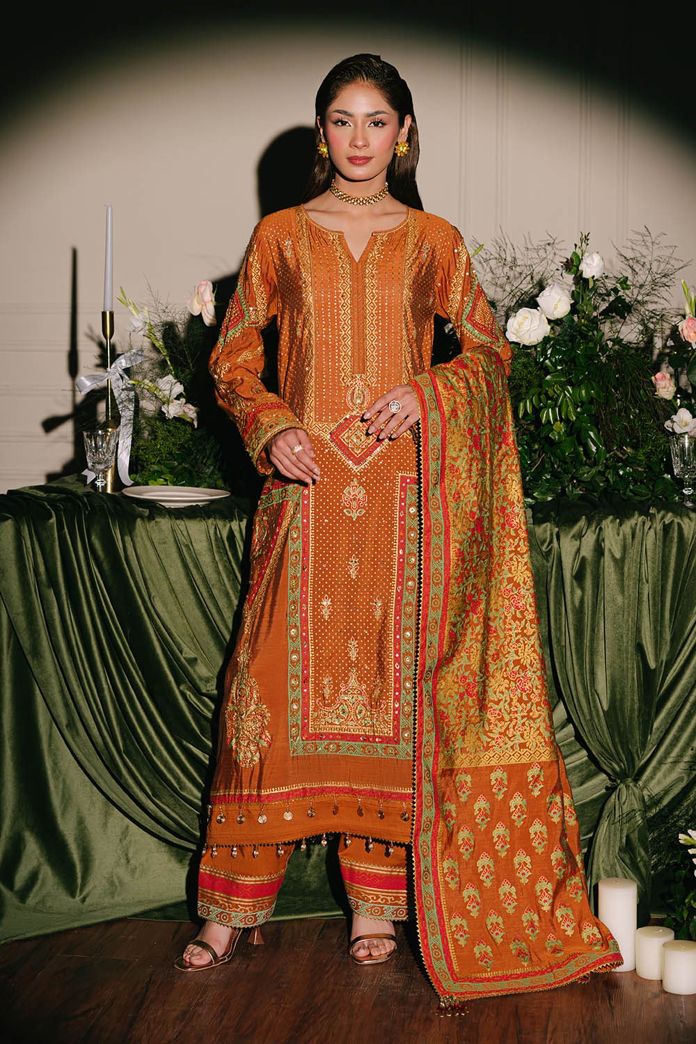 Gul Ahmed | Festive Eid 25 | FE-52092 -  Gul Ahmed Ladies Clothes - Original Designer Dress - House of Maryam
