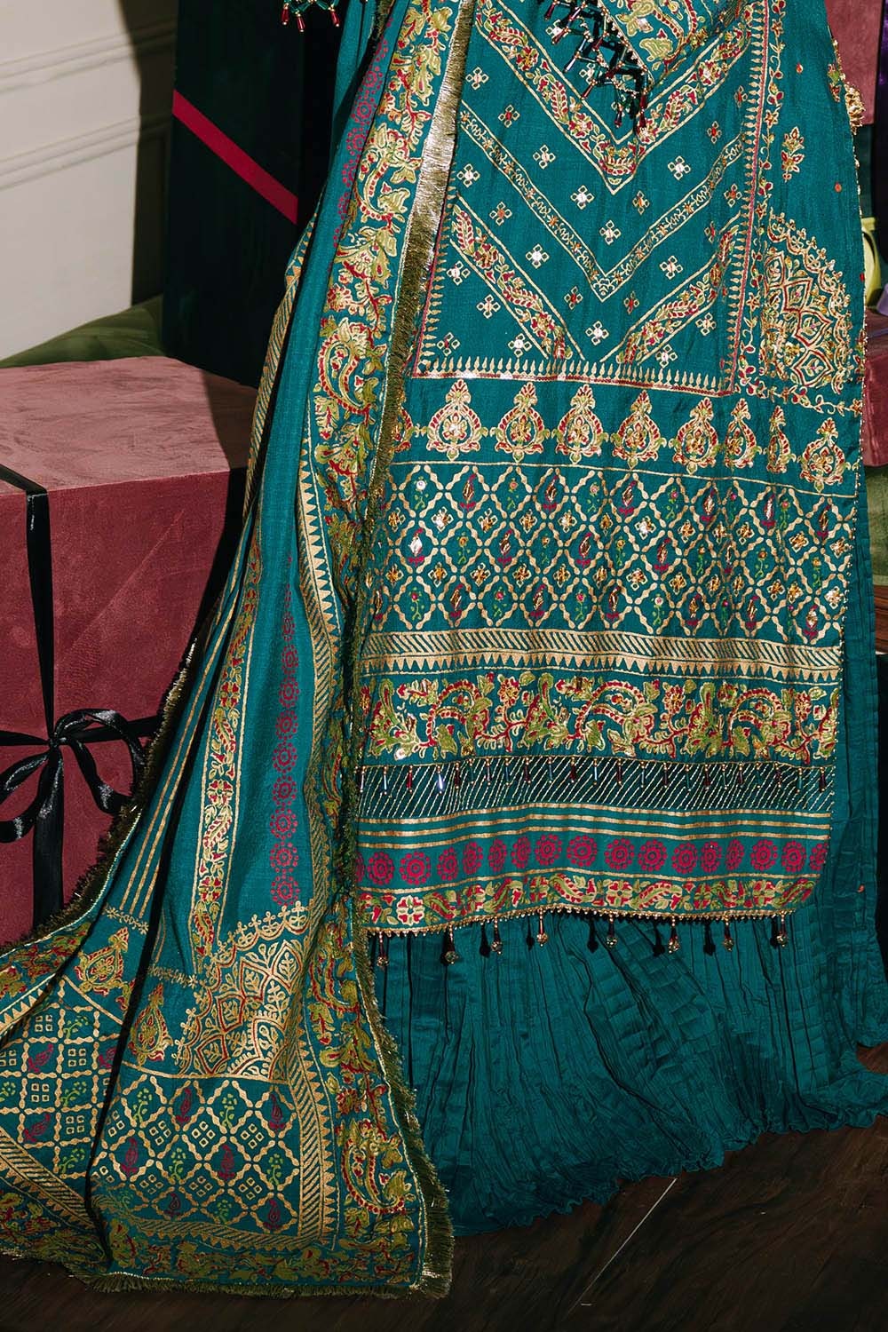 Gul Ahmed | Festive Eid 25 | FE-52096 -  Gul Ahmed Ladies Clothes - Original Designer Dress - House of Maryam