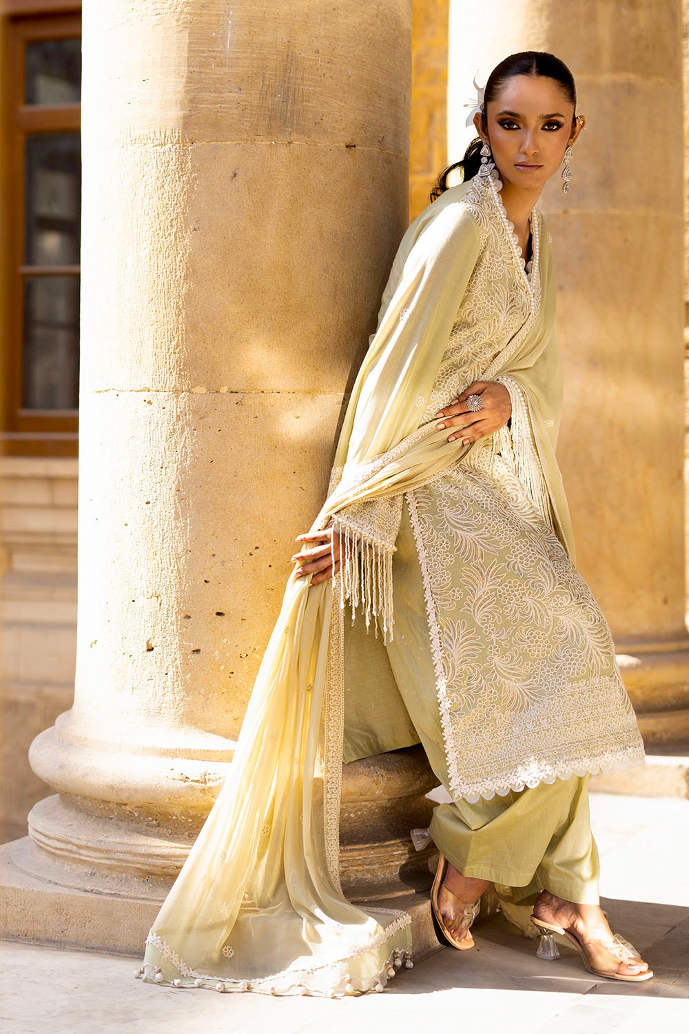 Gul Ahmed | Festive Eid 25 |  FE-52104 -  Gul Ahmed Ladies Clothes - Original Designer Dress - House of Maryam