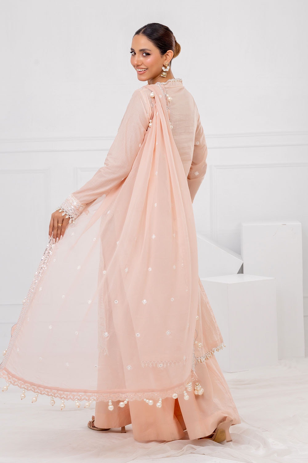Gul Ahmed | Festive Eid 25 |  FE-52107 -  Gul Ahmed Ladies Clothes - Original Designer Dress - House of Maryam