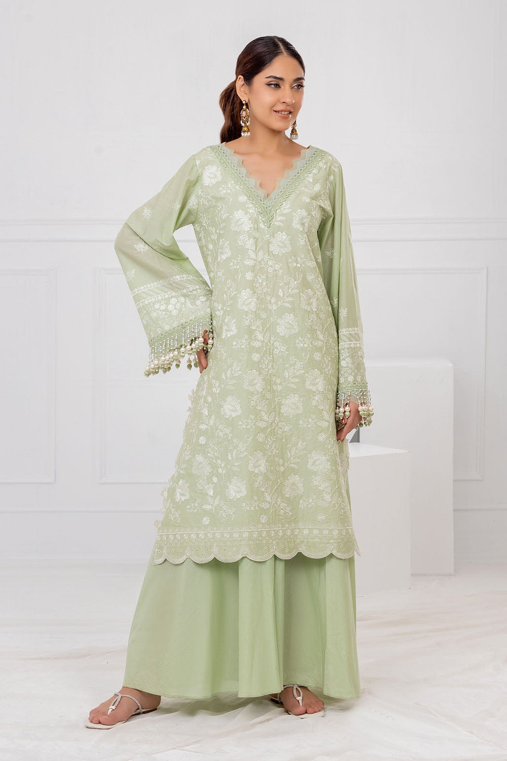 Gul Ahmed | Festive Eid 25 | FE-52114 -  Gul Ahmed Ladies Clothes - Original Designer Dress - House of Maryam