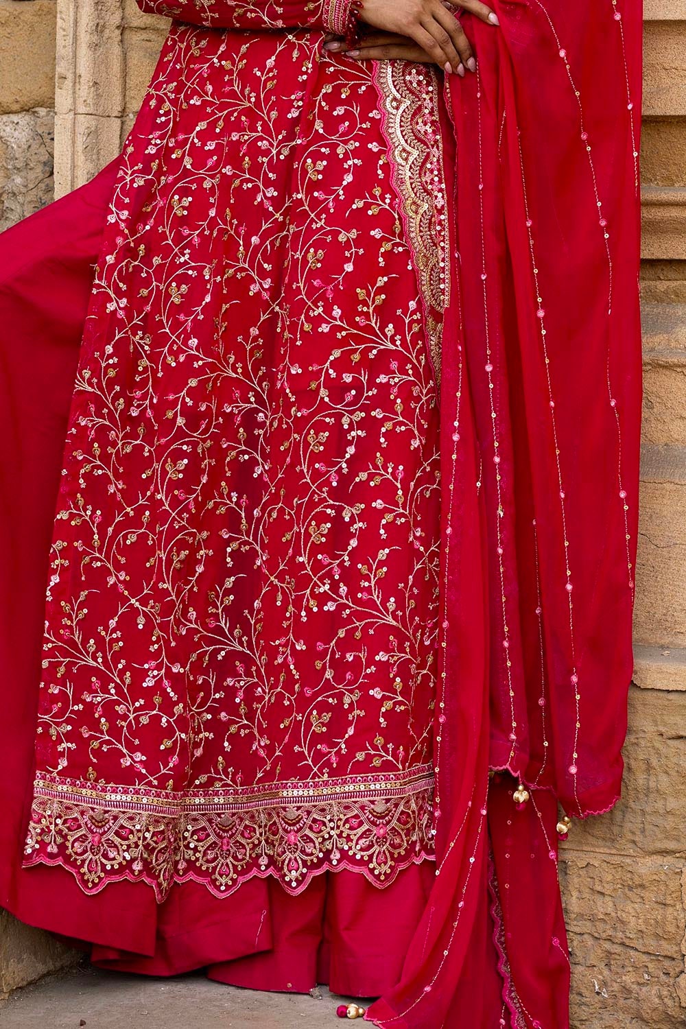 Gul Ahmed | Festive Eid 25 | FE-52131 -  Gul Ahmed Ladies Clothes - Original Designer Dress - House of Maryam