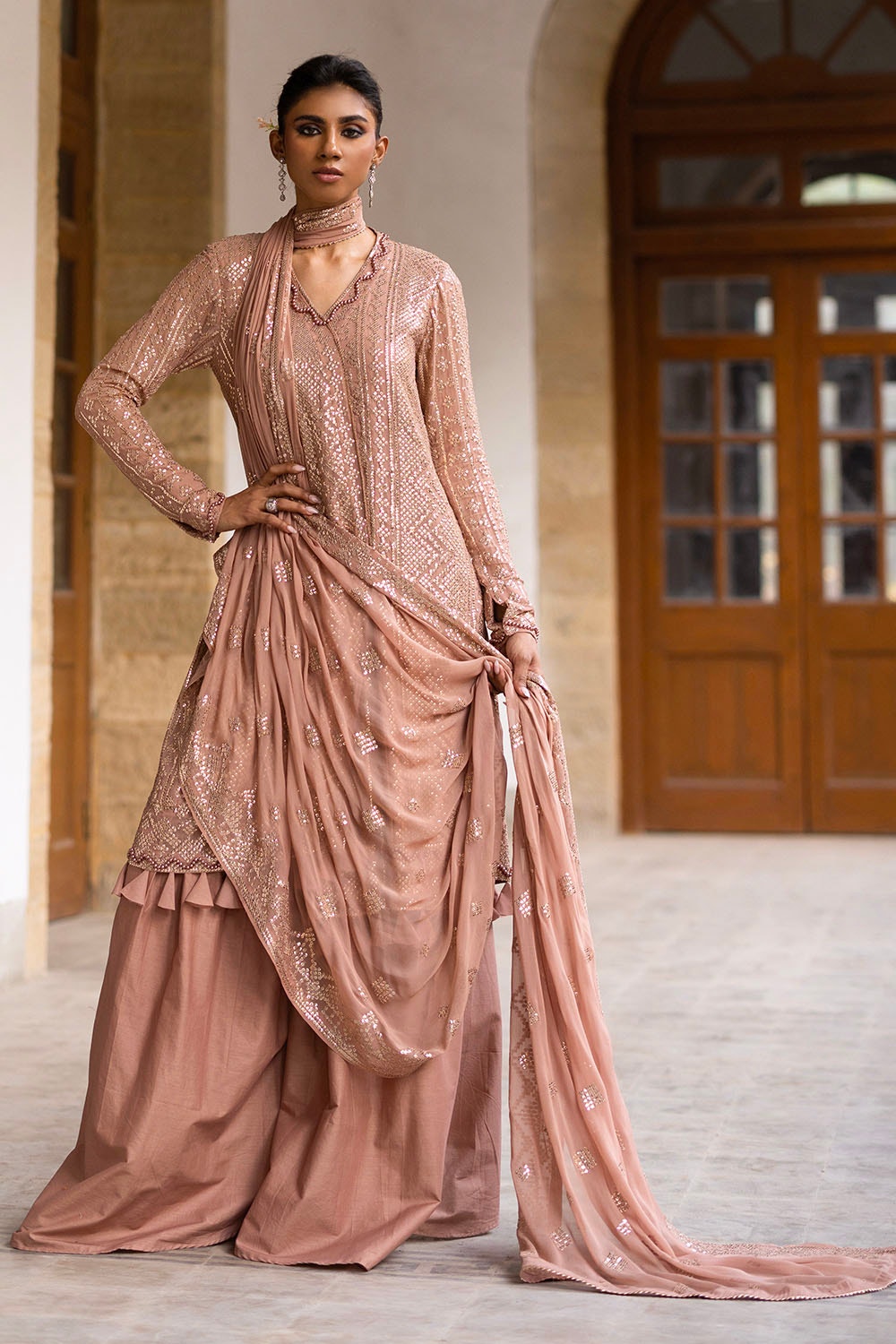 Gul Ahmed | Festive Eid 25 |  FE-52132 -  Gul Ahmed Ladies Clothes - Original Designer Dress - House of Maryam