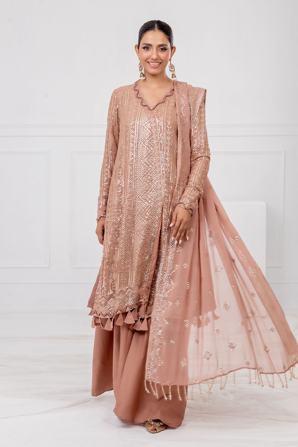 Gul Ahmed | Festive Eid 25 |  FE-52132 -  Gul Ahmed Ladies Clothes - Original Designer Dress - House of Maryam