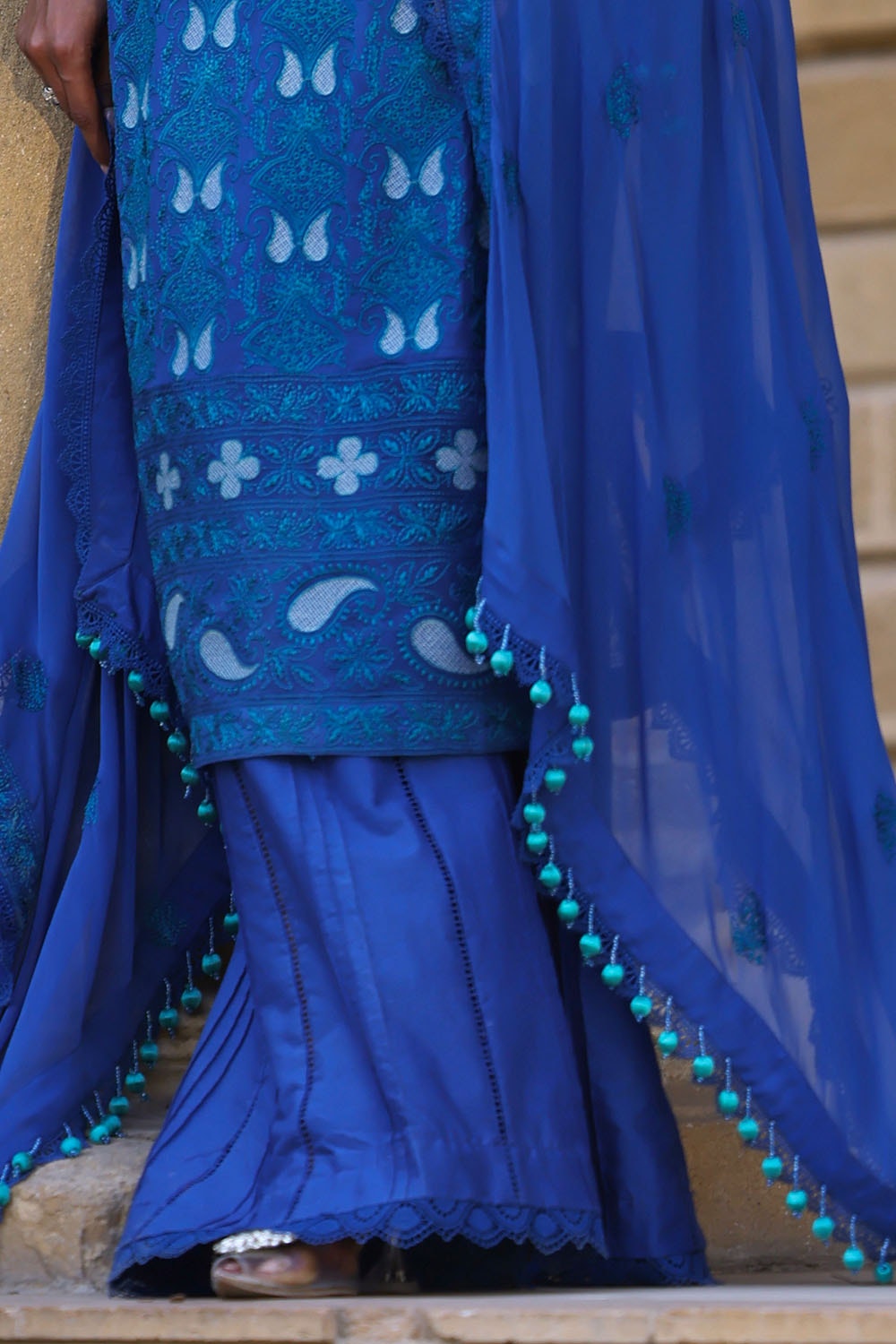 Gul Ahmed | Festive Eid 25 | FE-52143 -  Gul Ahmed Ladies Clothes - Original Designer Dress - House of Maryam