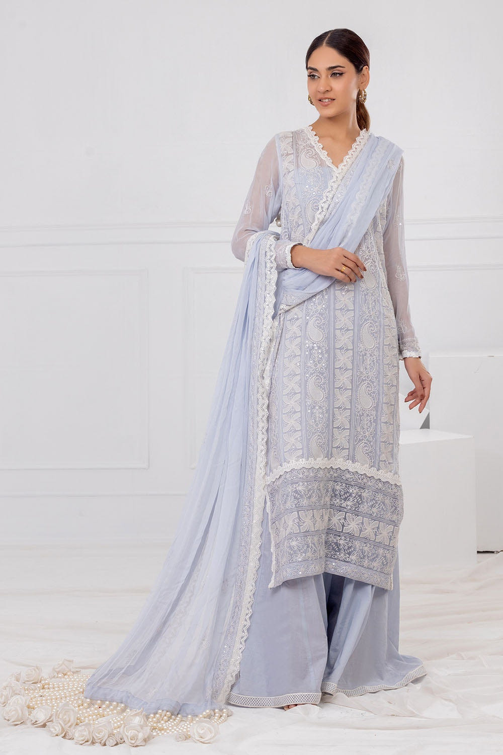 Gul Ahmed | Festive Eid 25 |  FE-52149 -  Gul Ahmed Ladies Clothes - Original Designer Dress - House of Maryam