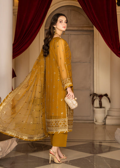 Strawberry | Rimjhim Chiffon Collection | FLS-RJ-009 -  Strawberry Formal - Original Designer Dress - House of Maryam