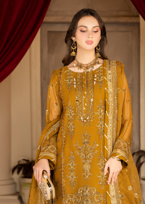 Strawberry | Rimjhim Chiffon Collection | FLS-RJ-009 by Designer Strawberry - House of Maryam - Pakistani Designer Ethnic Wear in {{ shop.shopifyCountryName }}