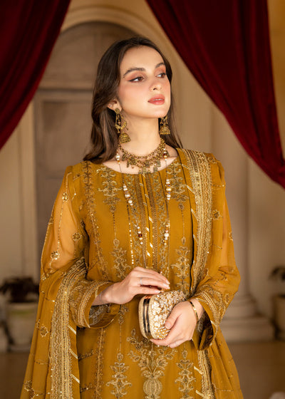 Strawberry | Rimjhim Chiffon Collection | FLS-RJ-009 -  Strawberry Formal - Original Designer Dress - House of Maryam