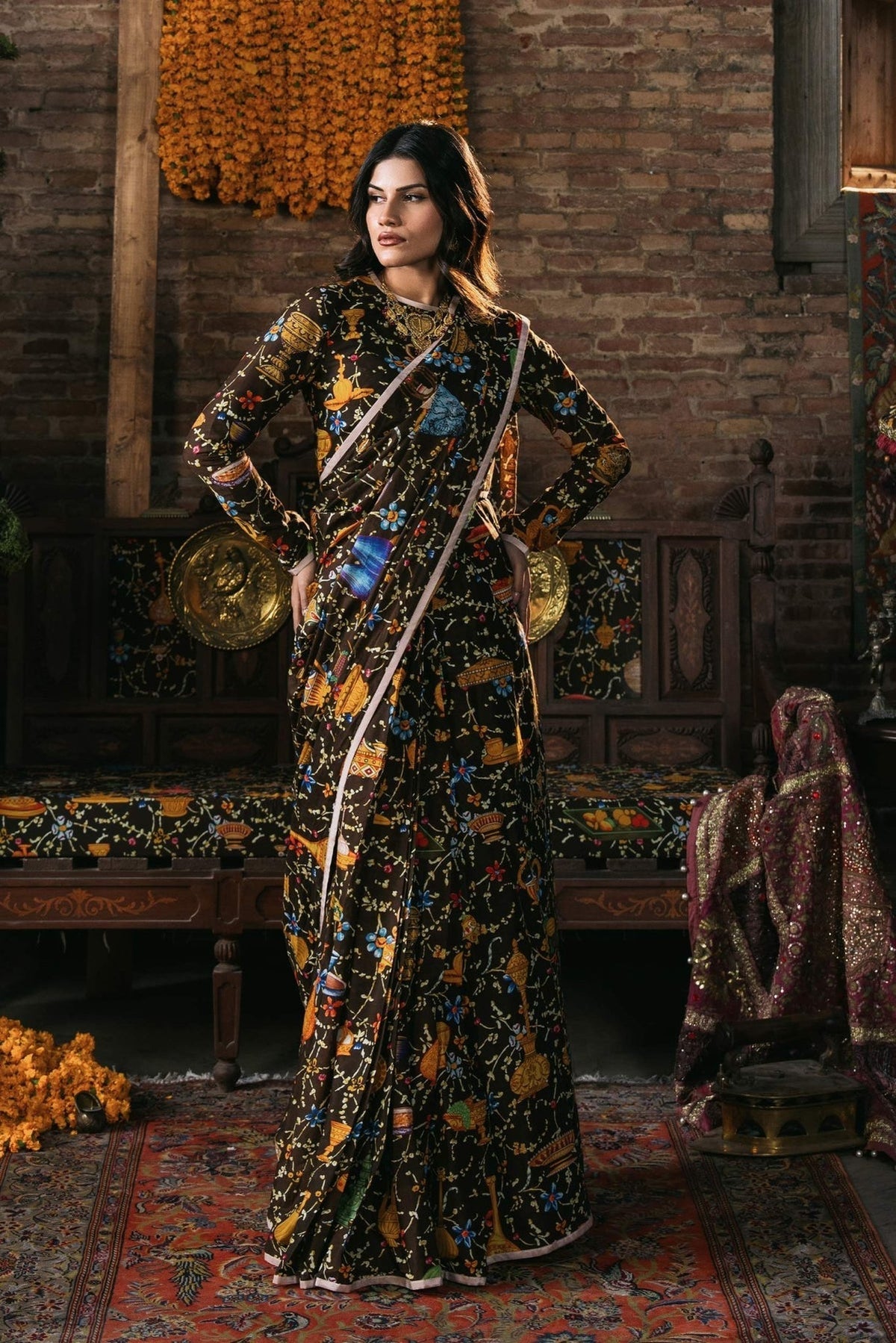 Fahad Hussayn | Lawn Banger | Ferdowi -  Fahad Hussayn Ladies Clothes - Original Designer Dress - House of Maryam