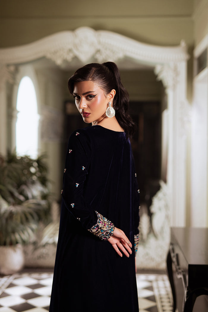 Saira Rizwan | Velvet Pret 25 | ZEHRA-SRVP25-01, image 2