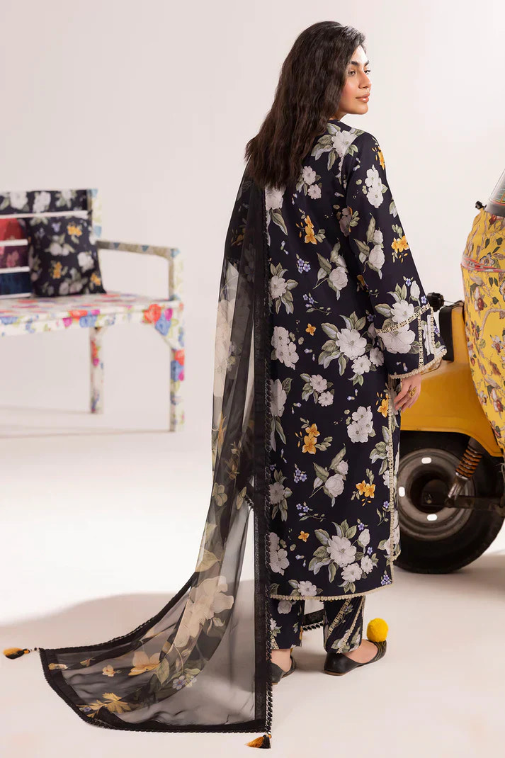 Alizeh | Sheen Lawn Prints 24 | Flora -  Alizeh Luxury - Original Designer Dress - House of Maryam