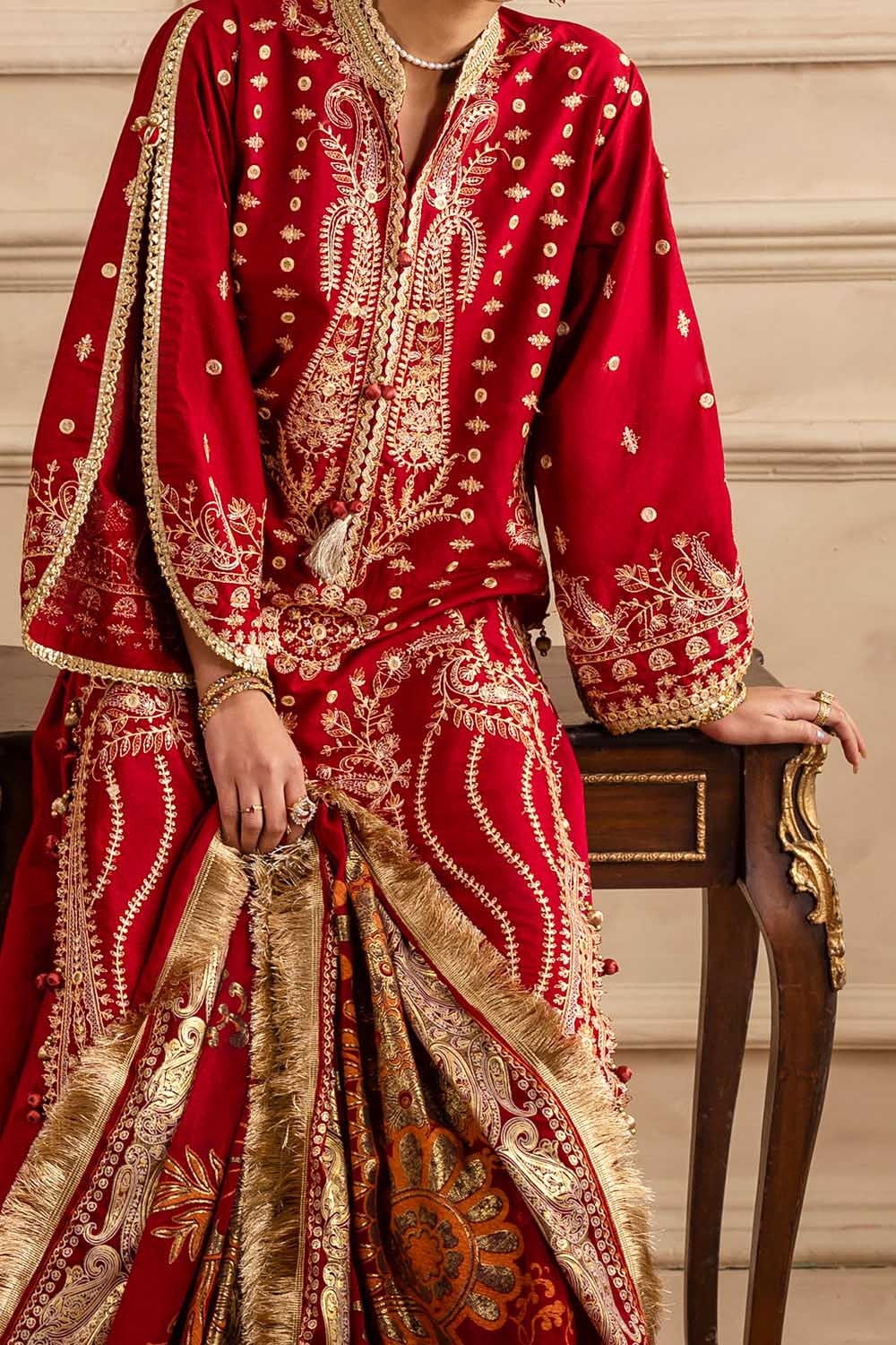 Gul Ahmed | Festive Eid 25 | PM-52044 -  Gul Ahmed Ladies Clothes - Original Designer Dress - House of Maryam