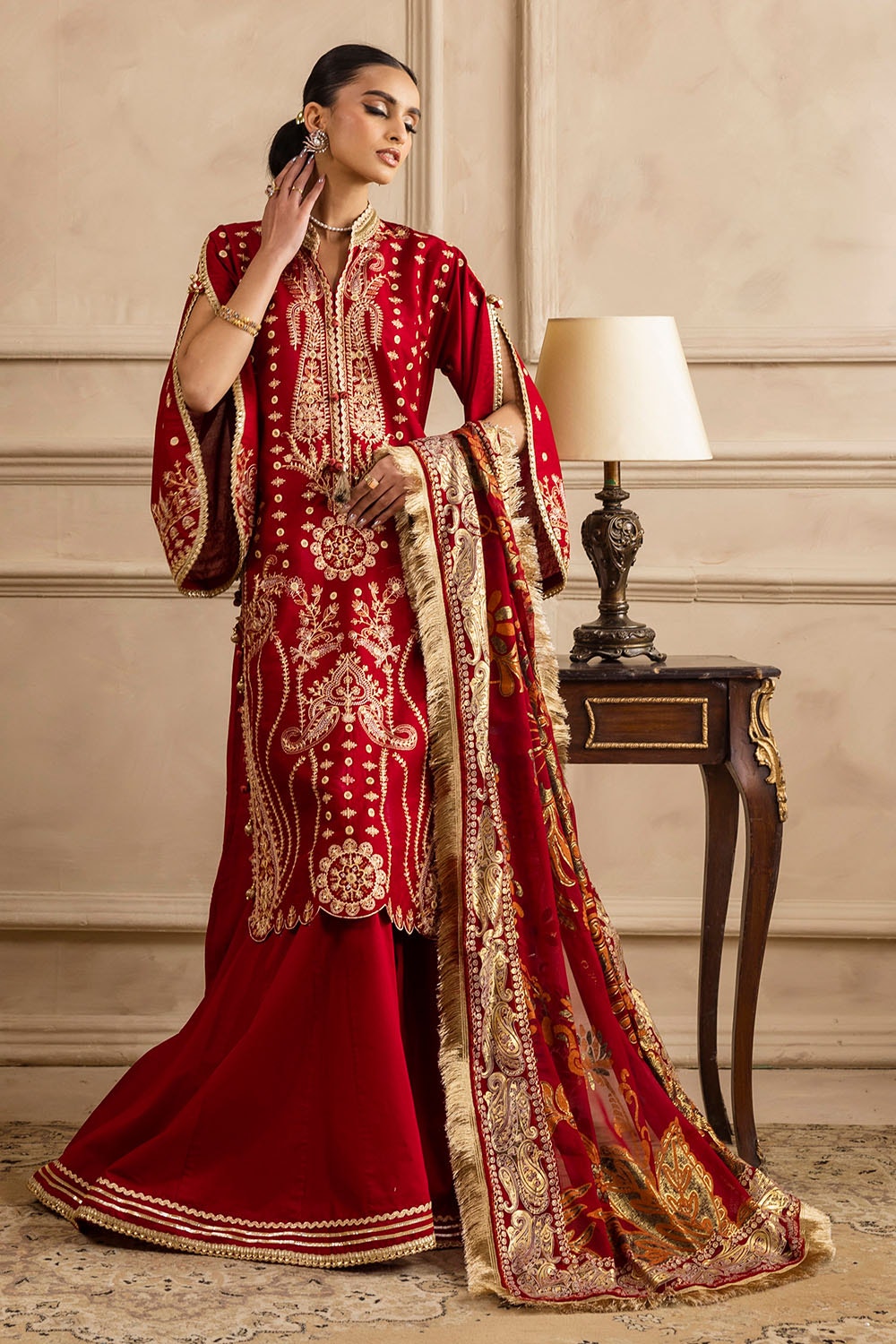 Gul Ahmed | Festive Eid 25 | PM-52044 -  Gul Ahmed Ladies Clothes - Original Designer Dress - House of Maryam