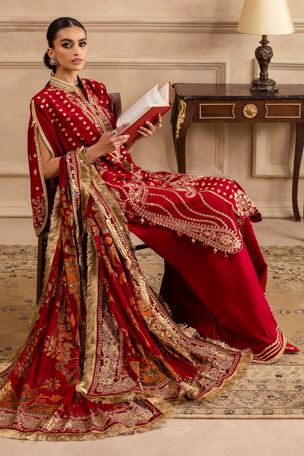 Gul Ahmed | Festive Eid 25 | PM-52044 -  Gul Ahmed Ladies Clothes - Original Designer Dress - House of Maryam