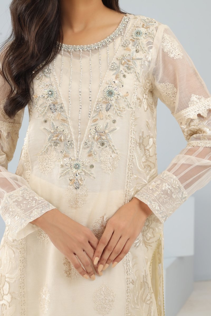 Panache | Pret | Frosty Elegance -  Panache By Mona clothing - Original Designer Dress - House of Maryam
