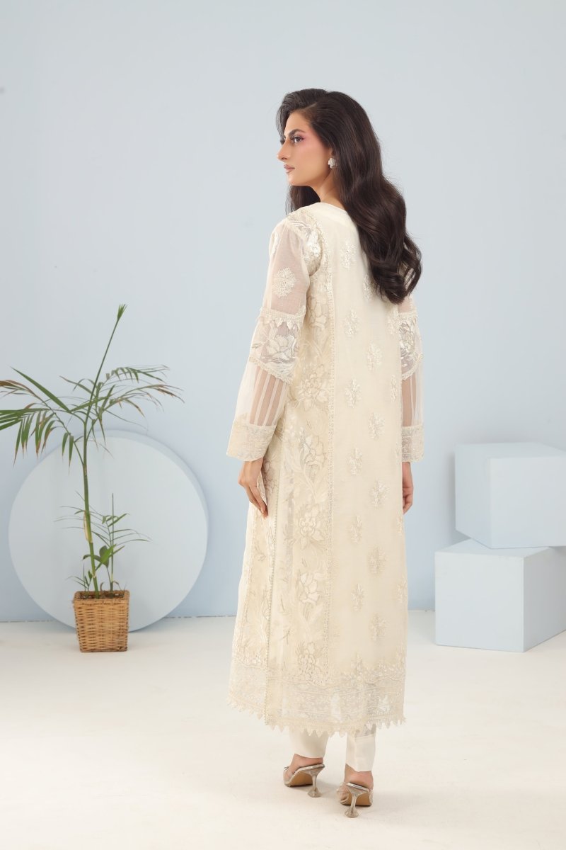 Panache | Pret | Frosty Elegance -  Panache By Mona clothing - Original Designer Dress - House of Maryam