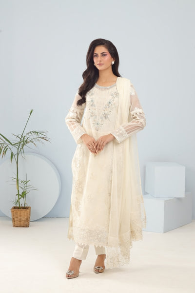 Panache | Pret | Frosty Elegance -  Panache By Mona clothing - Original Designer Dress - House of Maryam