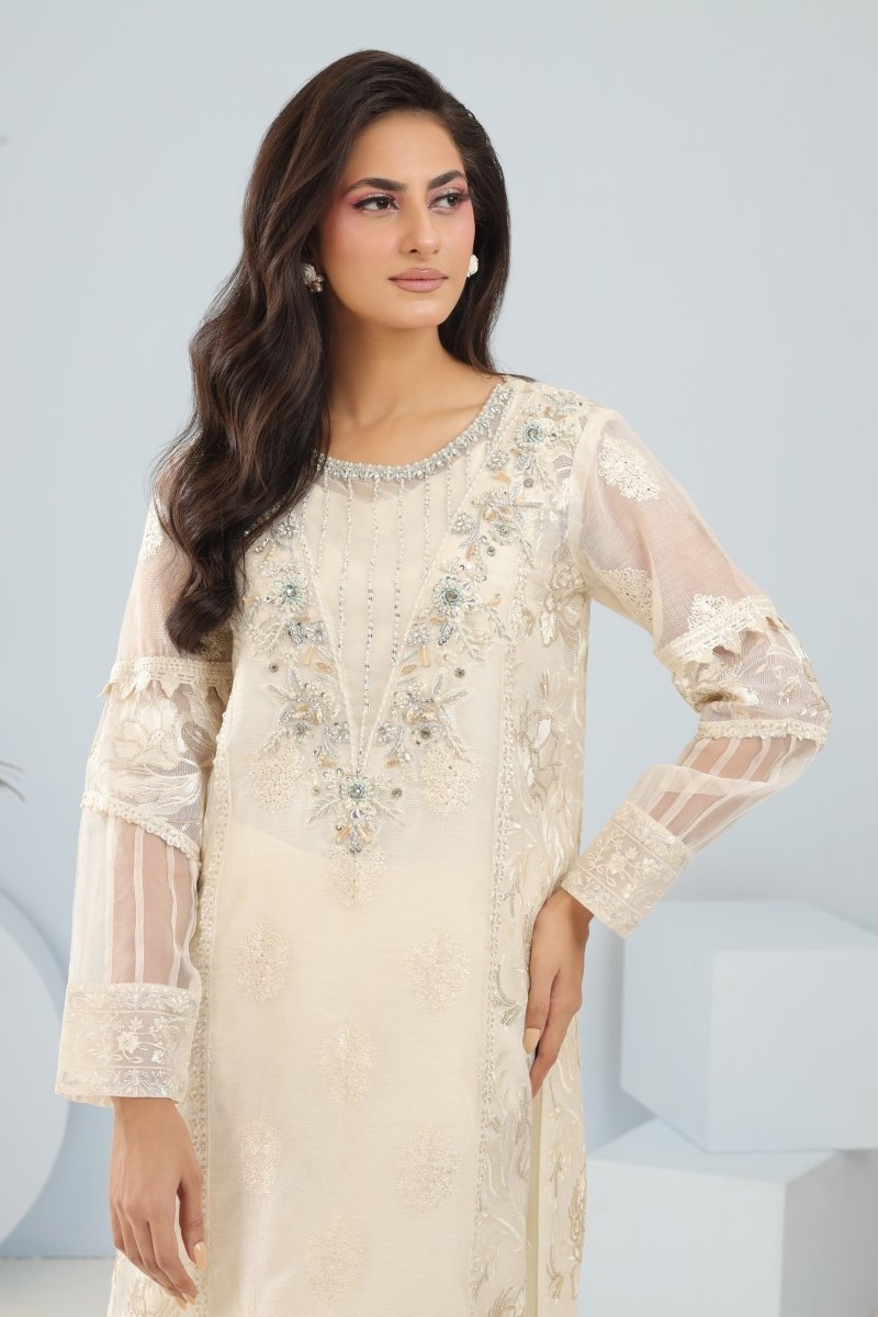 Panache | Pret | Frosty Elegance -  Panache By Mona clothing - Original Designer Dress - House of Maryam