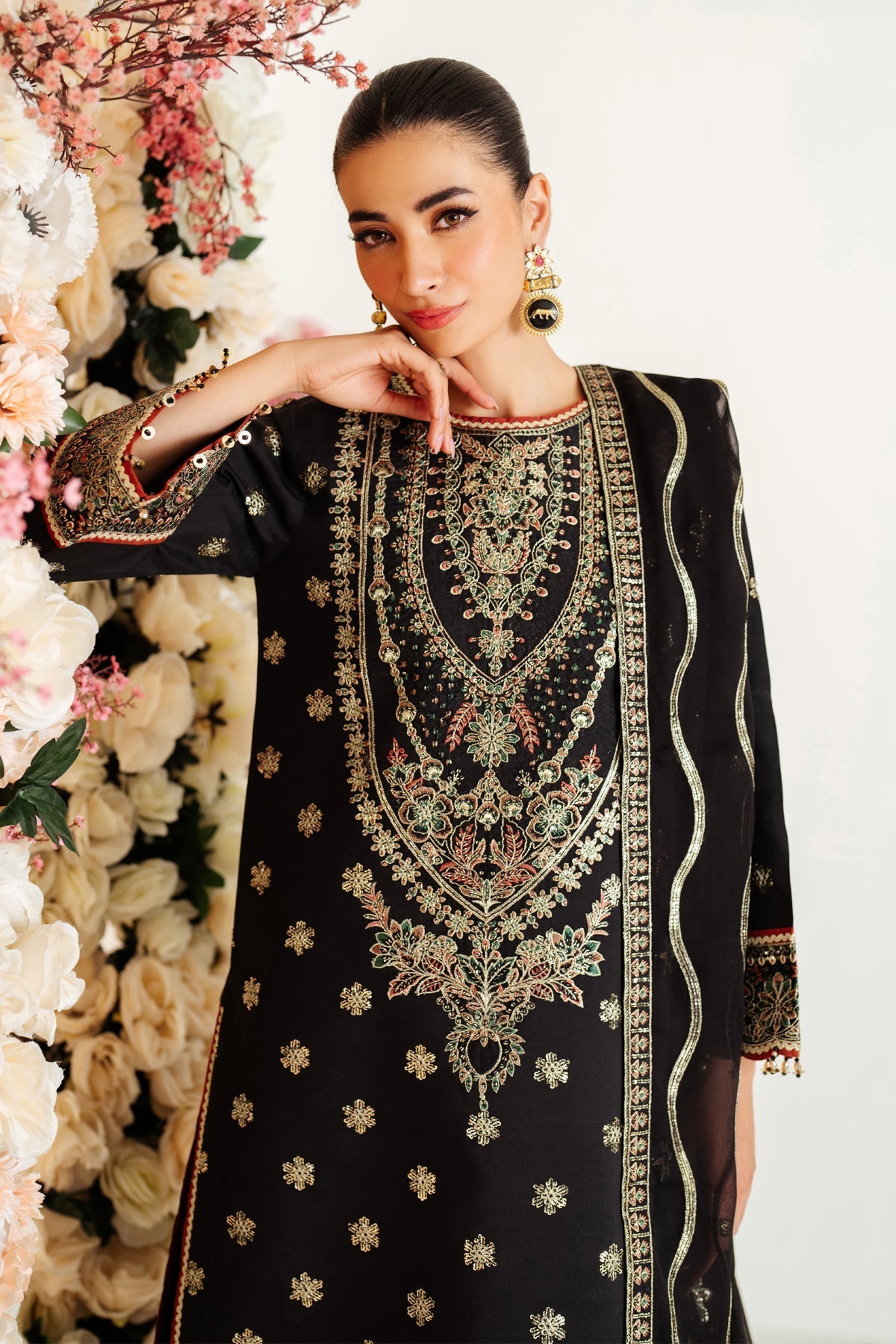 Alizeh | Luxury Raw Silk | AF-RS-07-GALE -  Alizeh Ladies Clothes - Original Designer Dress - House of Maryam