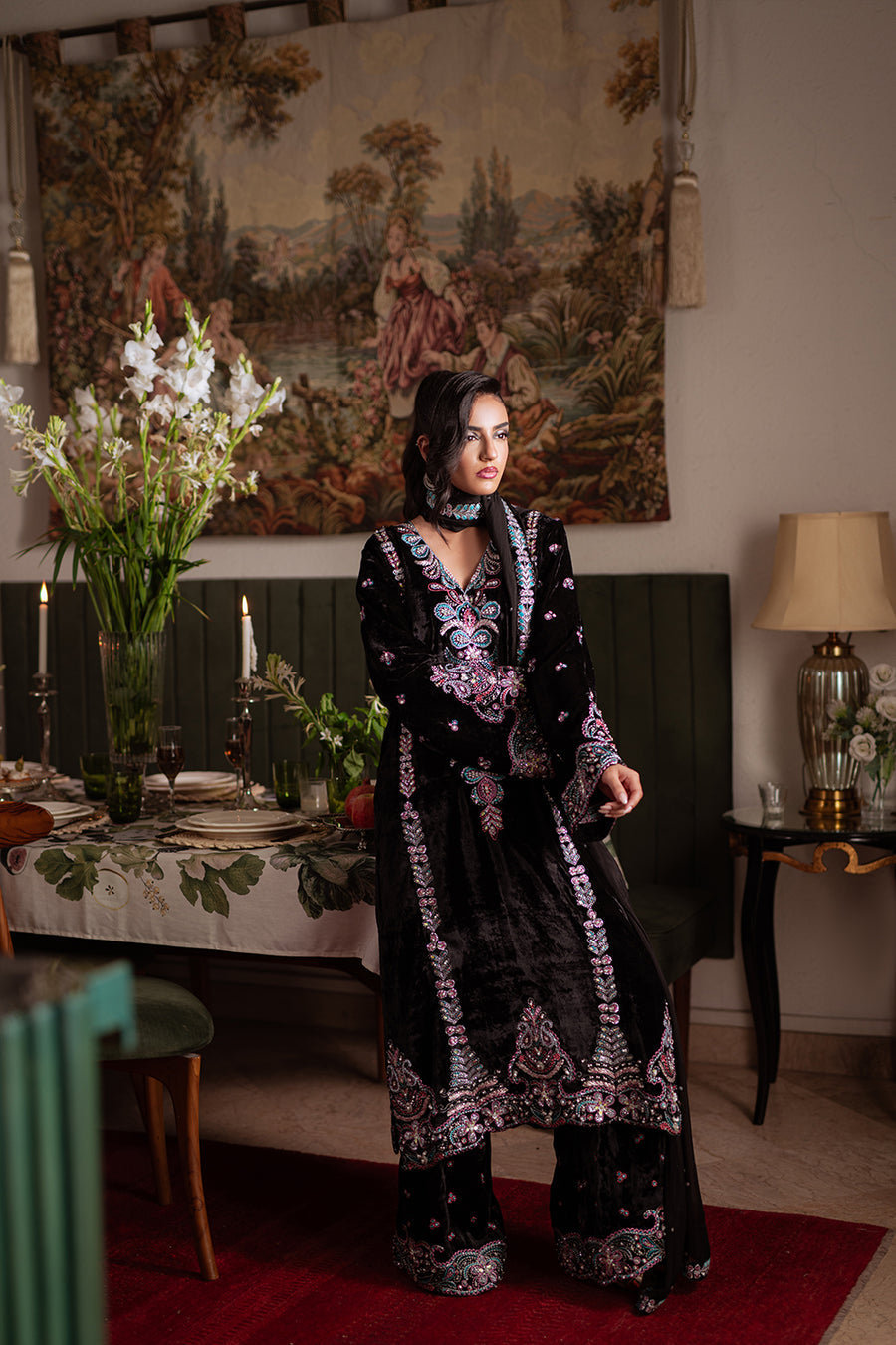 Saira Rizwan | Velvet Pret 25 | ZARQ-SRVP25-03-2