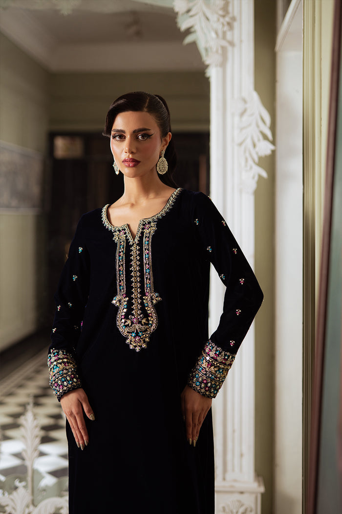 Saira Rizwan | Velvet Pret 25 | ZEHRA-SRVP25-01-3