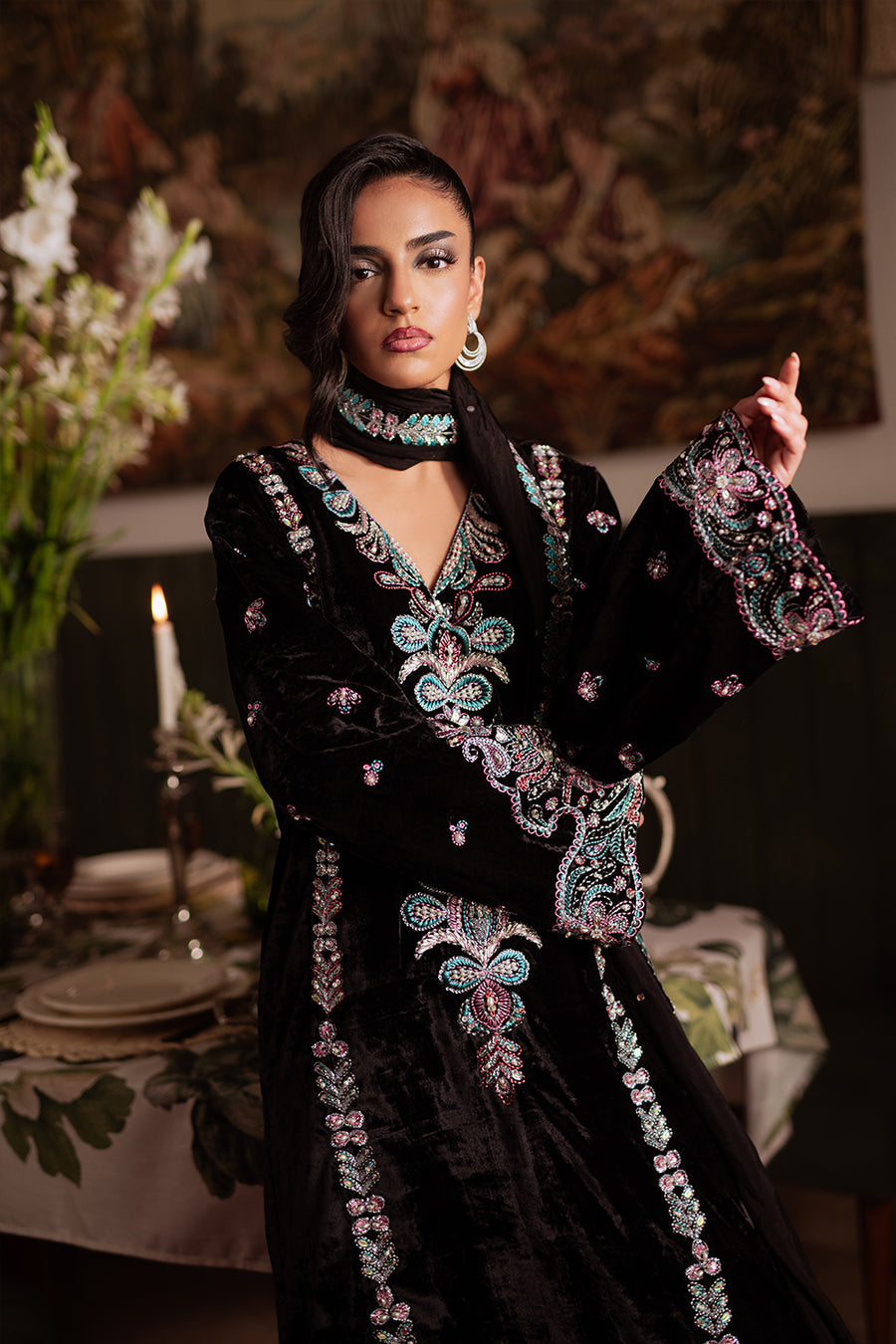 Saira Rizwan | Velvet Pret 25 | ZARQ-SRVP25-03-4