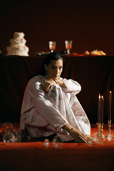 Saira Rizwan | Joolie Co ords | JOOLIE WHITE - JBP25-07 -  Saira Rizwan Ladies Clothes - Original Designer Dress - House of Maryam