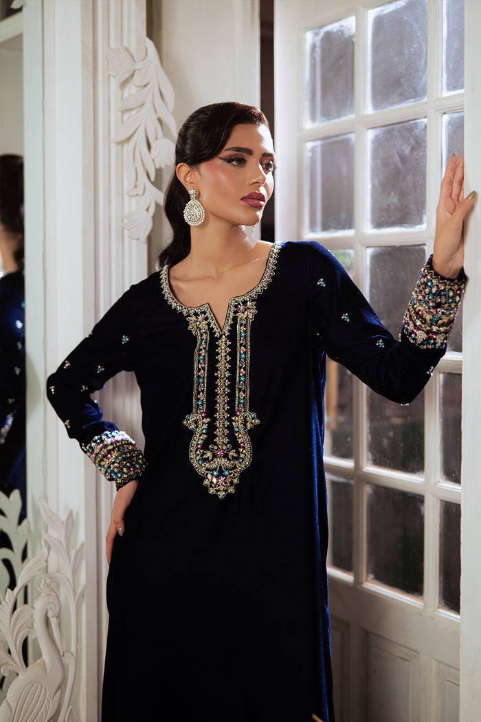 Saira Rizwan | Velvet Pret 25 | ZEHRA-SRVP25-01-6