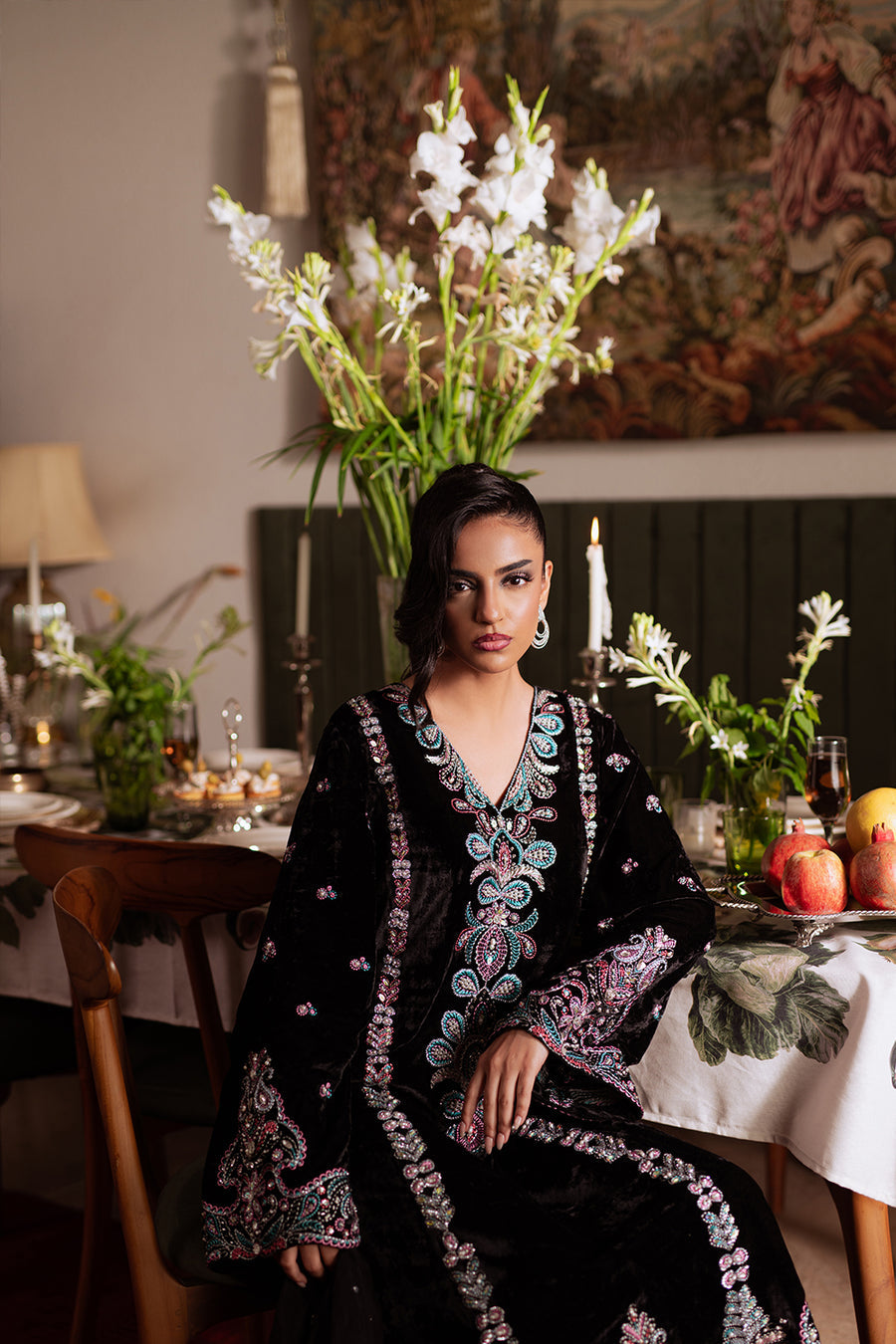 Saira Rizwan | Velvet Pret 25 | ZARQ-SRVP25-03, image 6