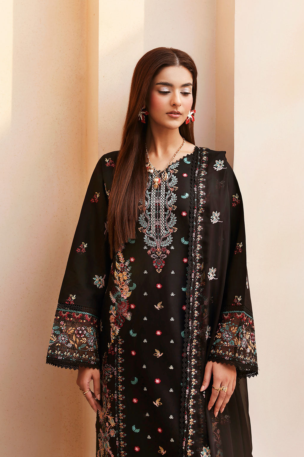 Ramsha | Ghazal Luxury Lawn | G-502, image 3