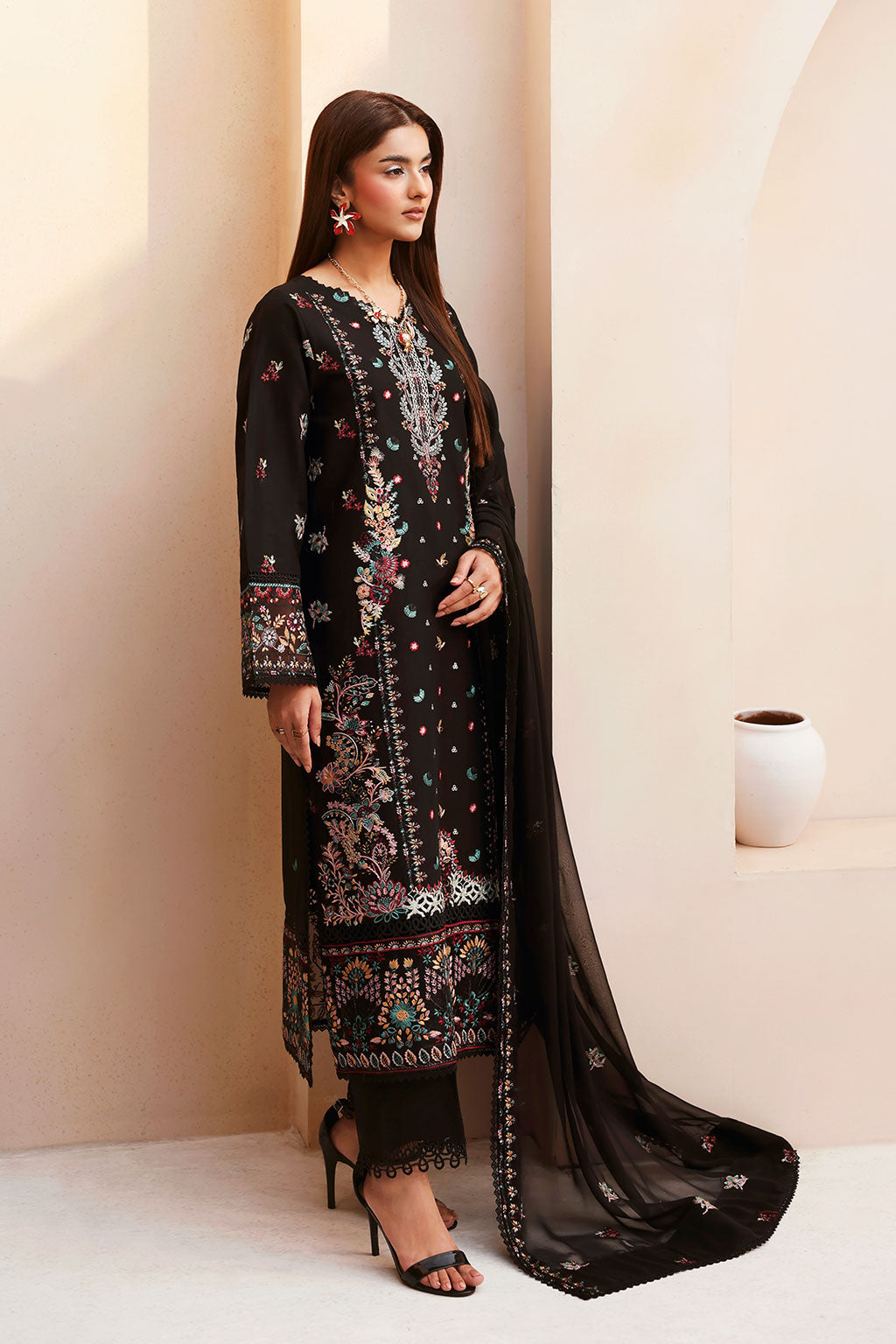 Ramsha | Ghazal Luxury Lawn | G-502, image 4