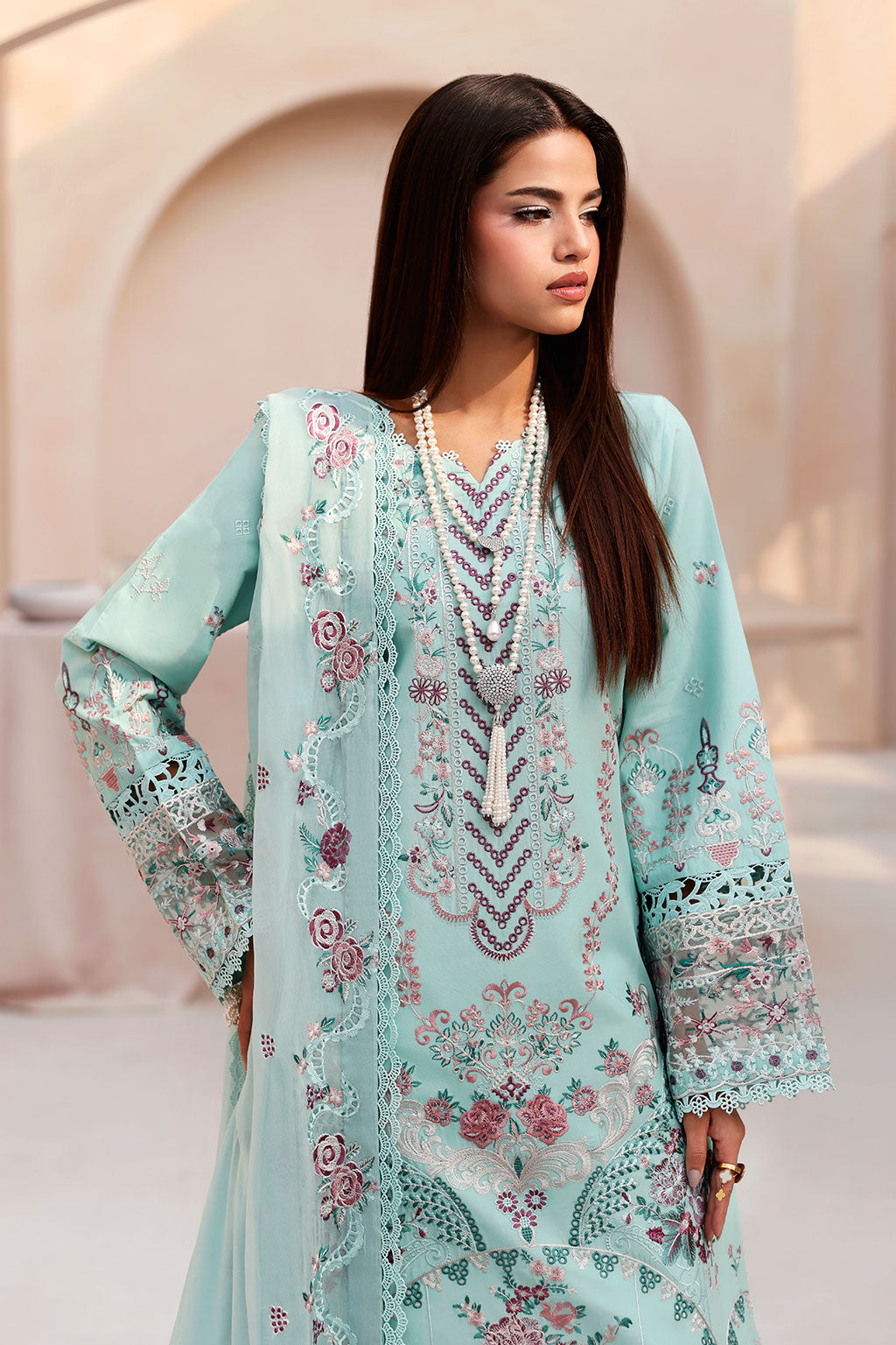 Ramsha | Ghazal Luxury Lawn | G-503, image 4
