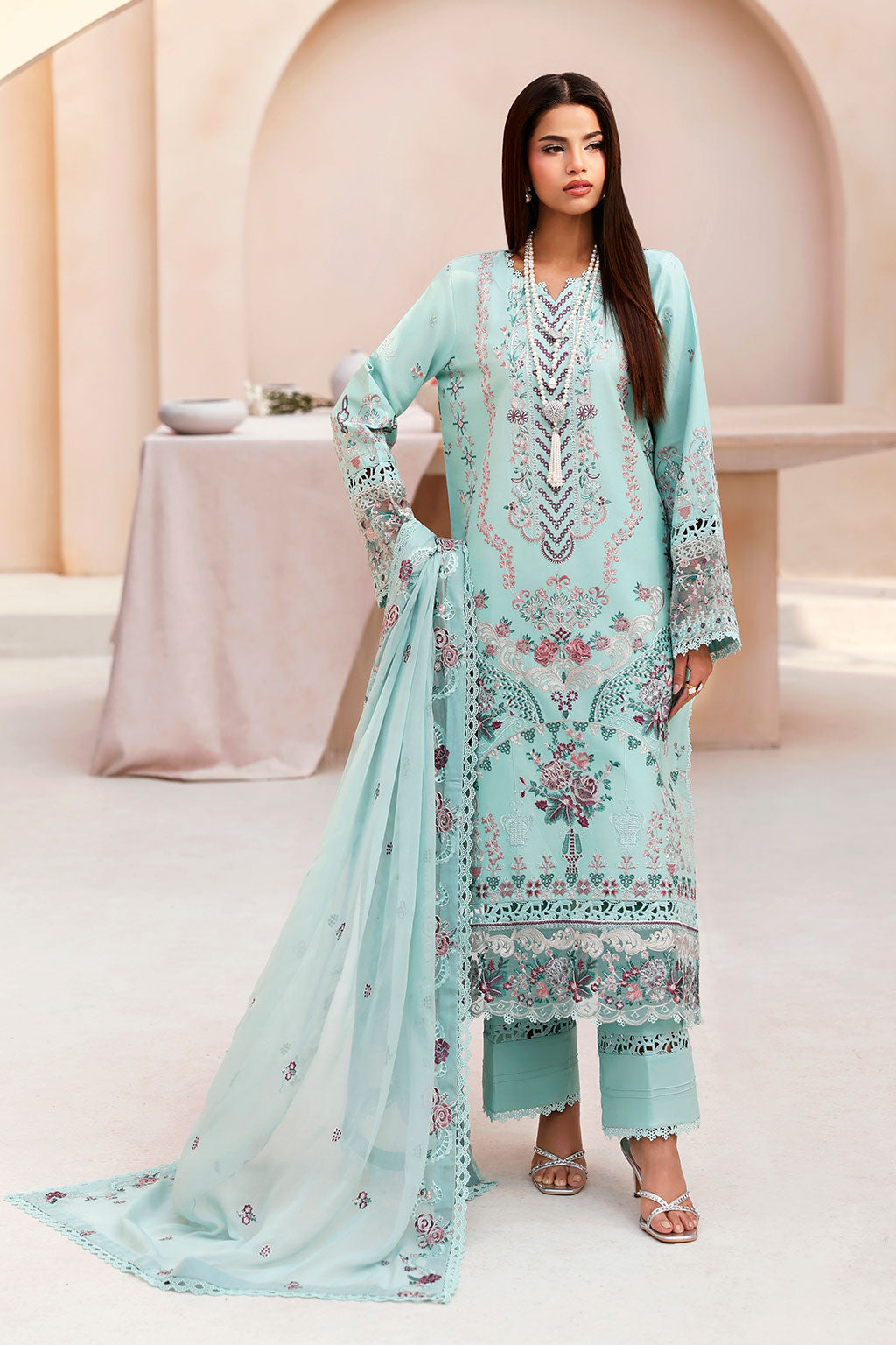 Ramsha | Ghazal Luxury Lawn | G-503, image 6