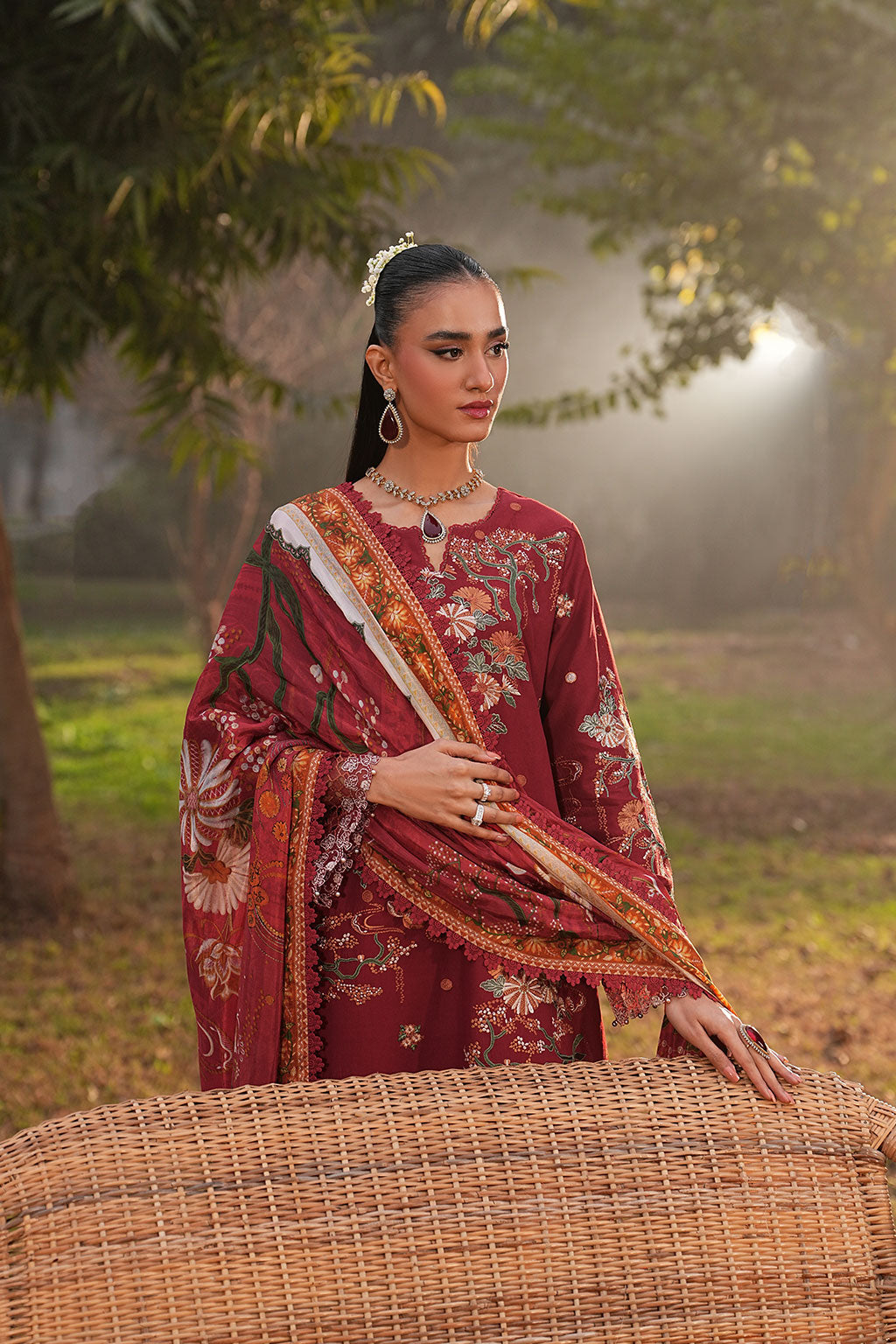 Ramsha | Ghazal Lawn | G-605, image 5
