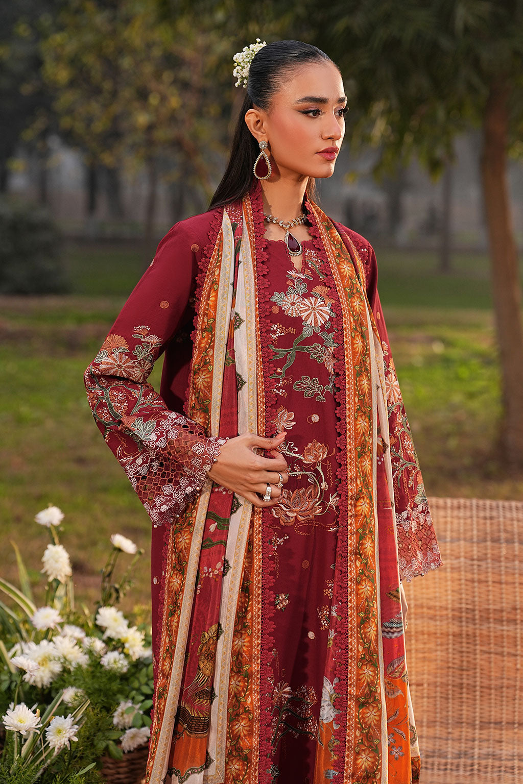 Ramsha | Ghazal Lawn | G-605, image 4